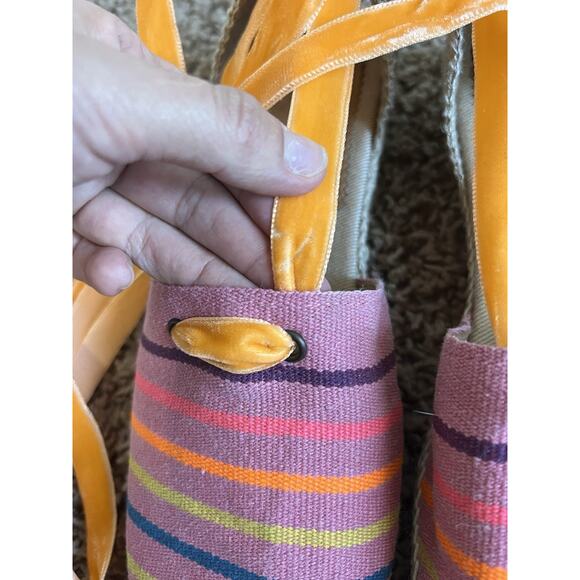 Penelope Chilvers Valencia Woodstock Espadrilles Wedges X Anthropologie Sz EU40 - Picture 8 of 14